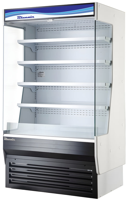 Blue Air   60" Wide Steel Open Display Case - BOD-60G