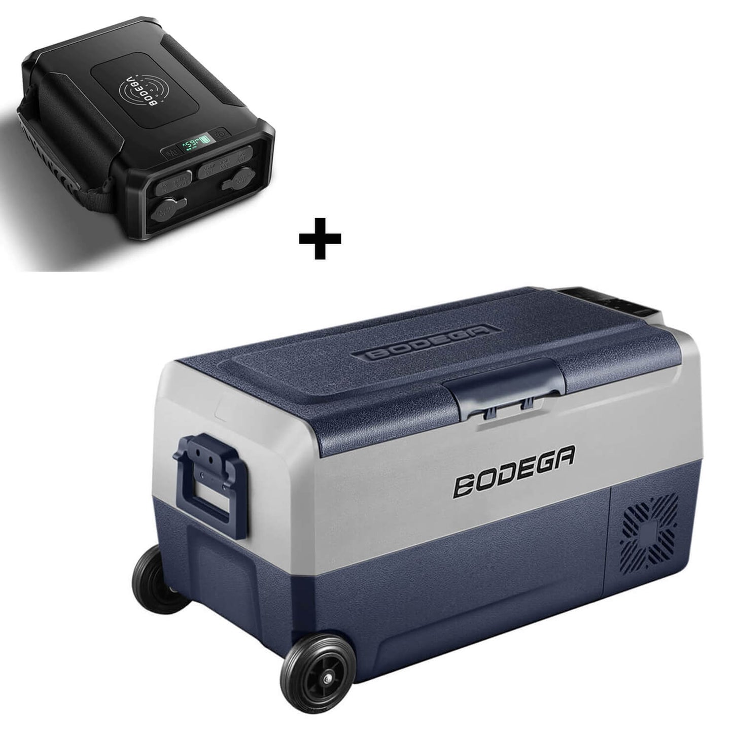 BODEGAcooler 38qt/36L T36 Dual Zone 12V Portable Car Fridge - T36+T36 Cover