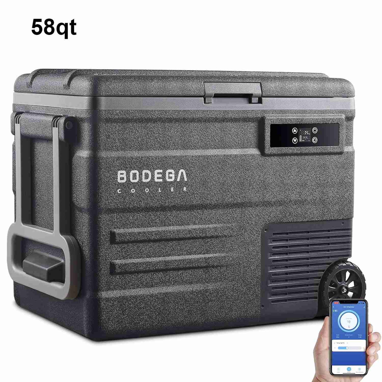 BODEGAcooler 48/58/68/78Qt Single Zone Portable Freezer - U75-WIFI