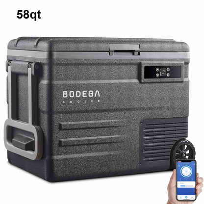 BODEGAcooler 48/58/68/78Qt Single Zone Portable Freezer - U75-WIFI