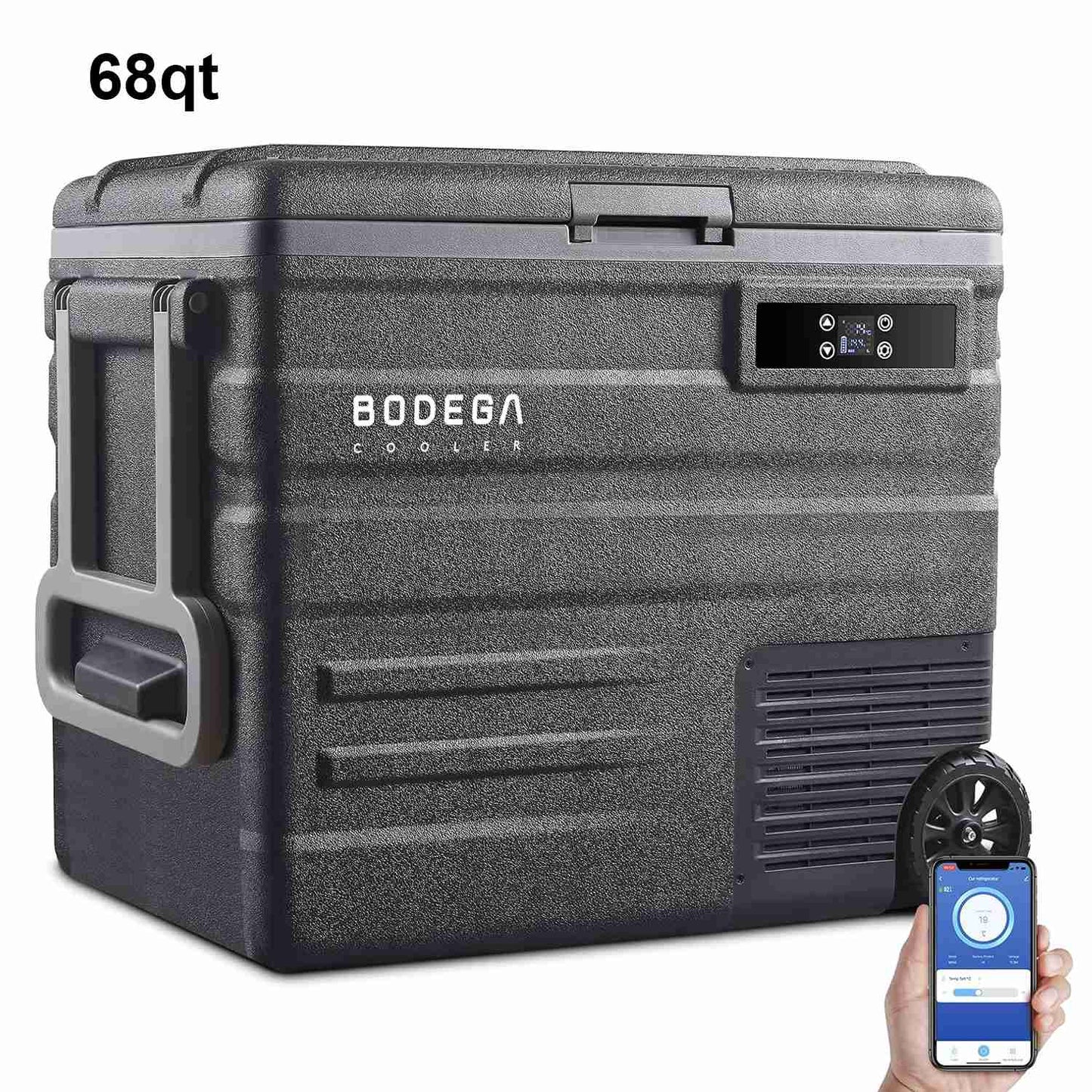 BODEGAcooler 48/58/68/78Qt Single Zone Portable Freezer - U75-WIFI