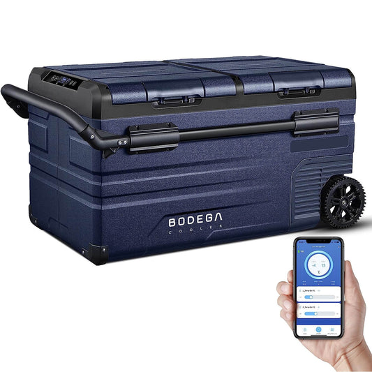 BODEGA cooler Portable Freezer 80Qt/75L Dual Door - TWW75