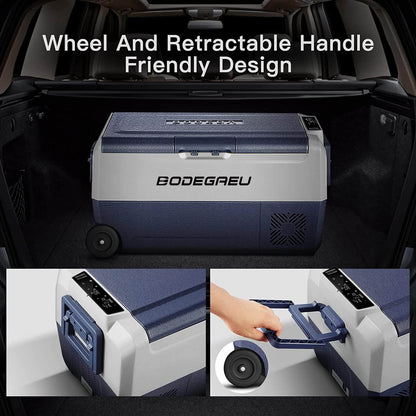 BODEGAEU  12V Portable Car Fridge 38qt/36L Dual Zone T36 - CE-T36-WIFI