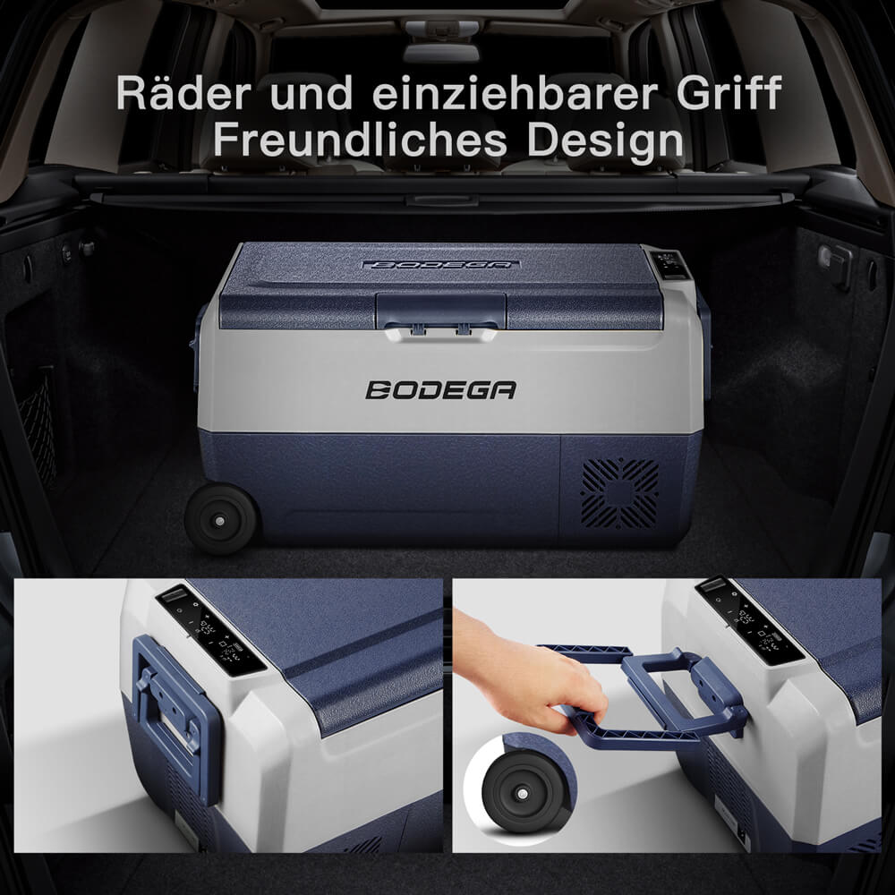 BODEGAcooler 38qt/36L T36 Dual Zone 12V Portable Car Fridge - T36+T36 Cover