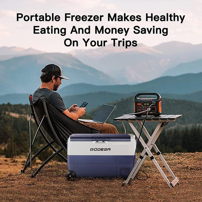 BODEGA cooler Portable Freezer 53qt/50L with Flexible Dual Zone - T50