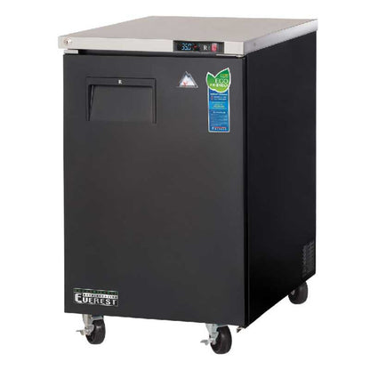 Everest Back Bar Refrigerator Cooler One Section 8 cu. ft. - EBB23 23