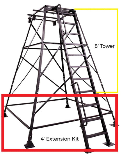 Banks Outdoors 4' Steel Tower System - ST4TS