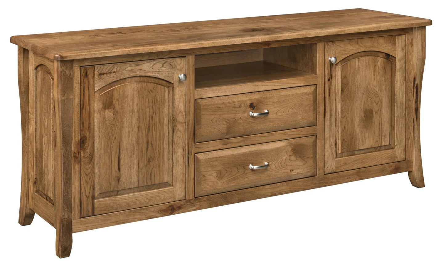 QW Amish Berkley Media Console - 124B-LA-BKY-1872-TV