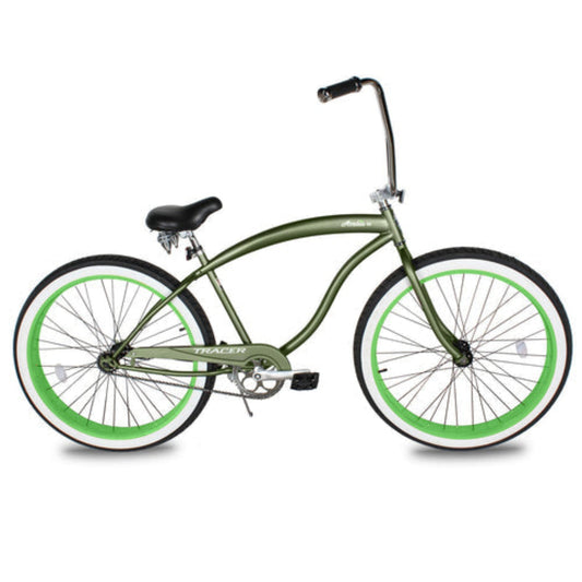 Tracer 29" Avalon GT Fat Tire Stretch Beach Cruiser Bike - MB-AVALON GT29-MBK/PLS