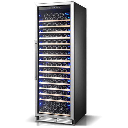BODEGAcooler 24" Large Capacity 176 Bottles Wine Cooler Single Zone - YC-510A