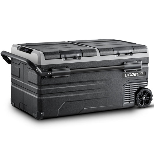 BODEGAcooler Large Portable Fridge 100qt/95L Dual Zone - TWW95