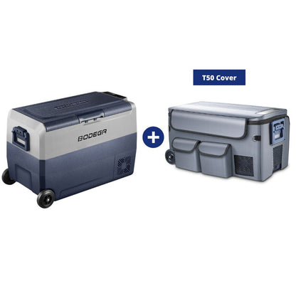 BODEGA cooler Portable Freezer 53qt/50L with Flexible Dual Zone - T50