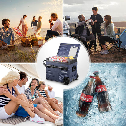 BODEG Acooler Portable Freezer 48qt/45L Dual Zone - TWW45