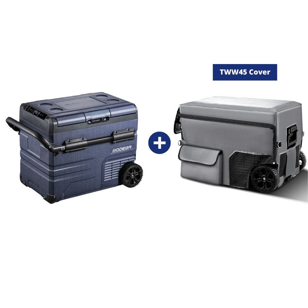 BODEG Acooler Portable Freezer 48qt/45L Dual Zone - TWW45