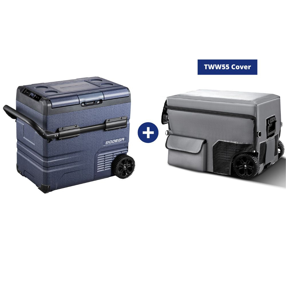 Earth Day Sale-BODEGAcooler Portable Refrigerator TWW55 59Qt/55L - TWW55-1