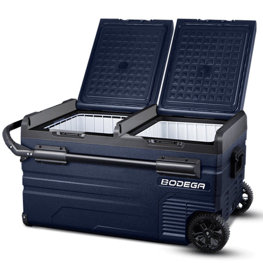 BODEGAcooler Portable Freezer 80Qt/75L With Batteries - TWW75+Batteries