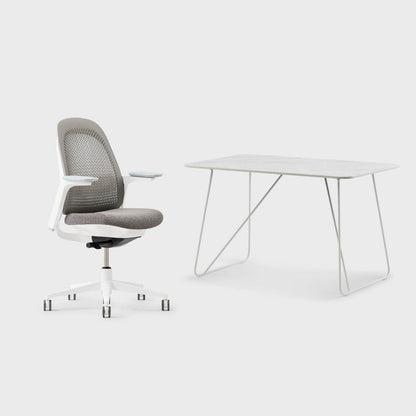Breck Office Chair & Market Desk Set