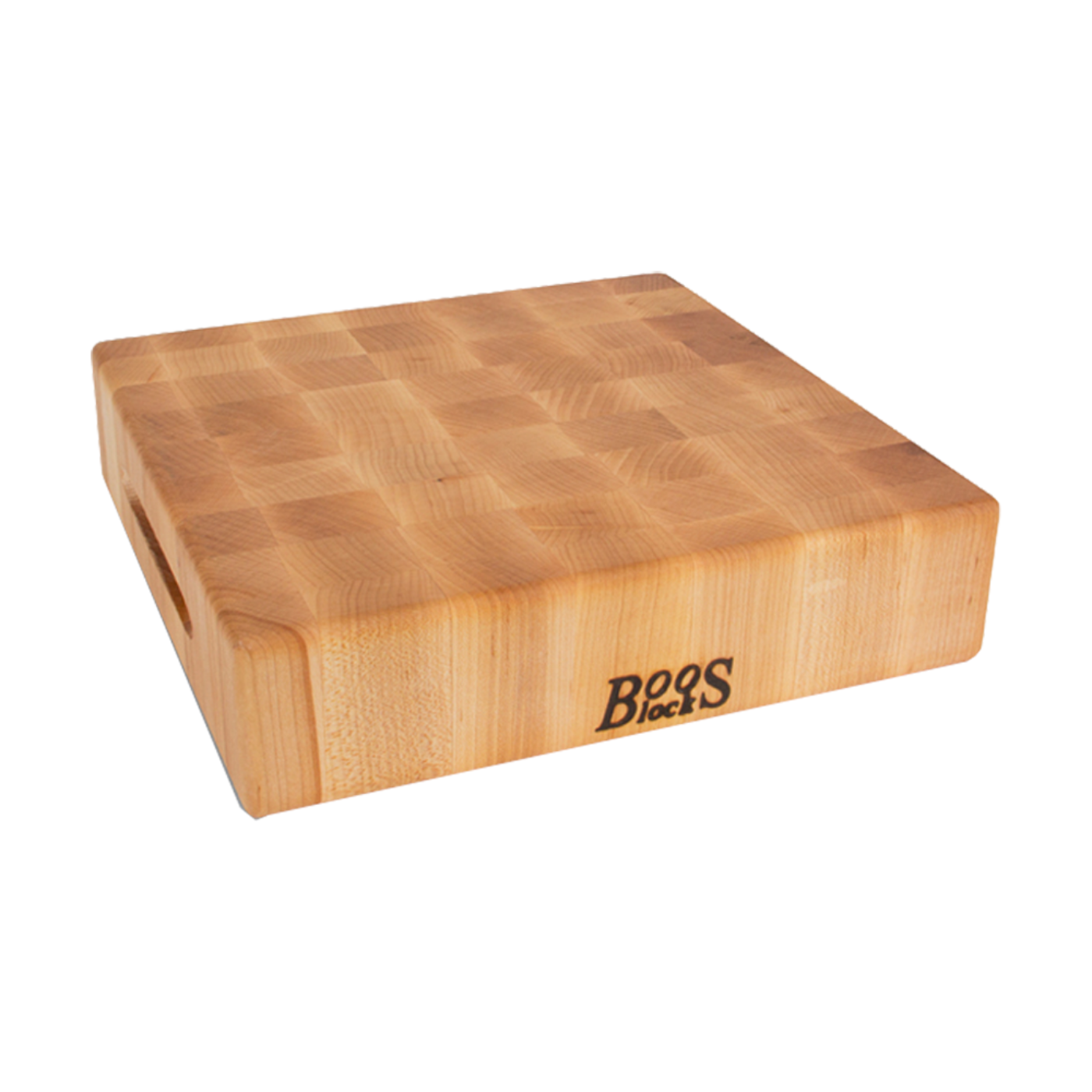 John Boos CCB24-S Chinese Chopping Block, Northern Hard Rock Maple 24"W x 24"D - JBCCB24S