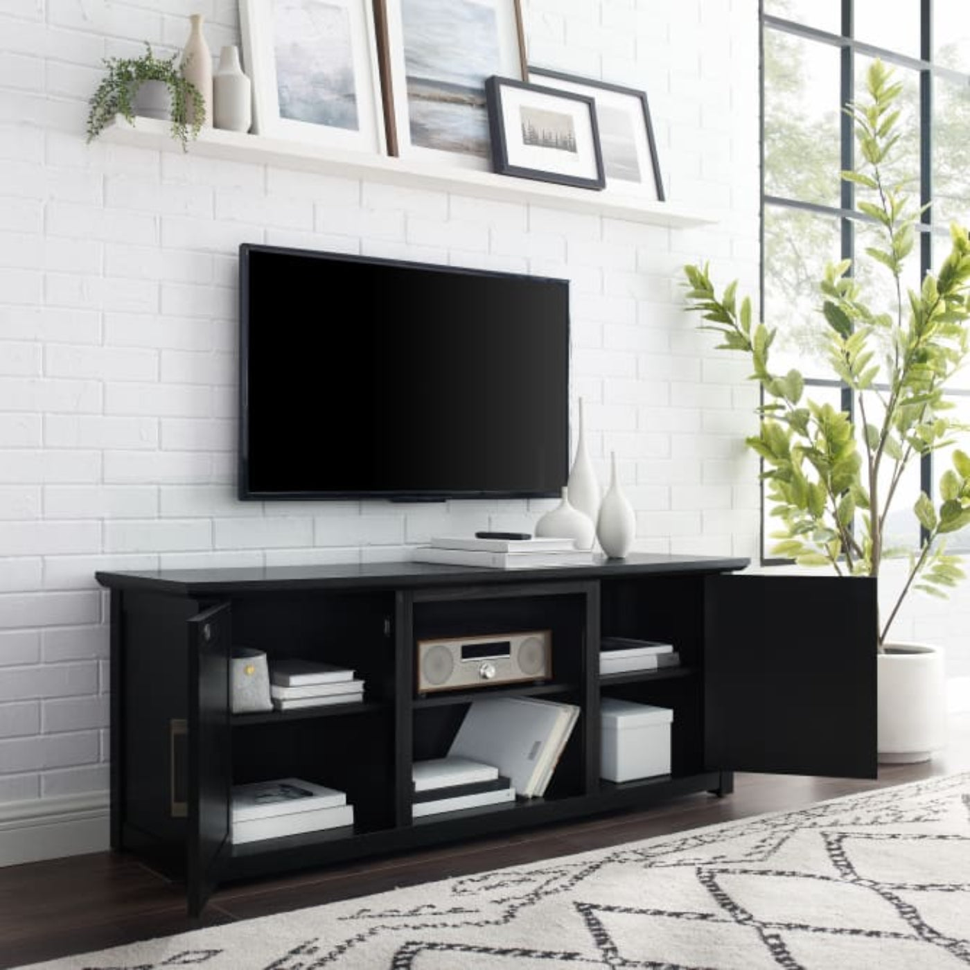 Crosley Camden 58" Low Profile Tv Stand - CF101158