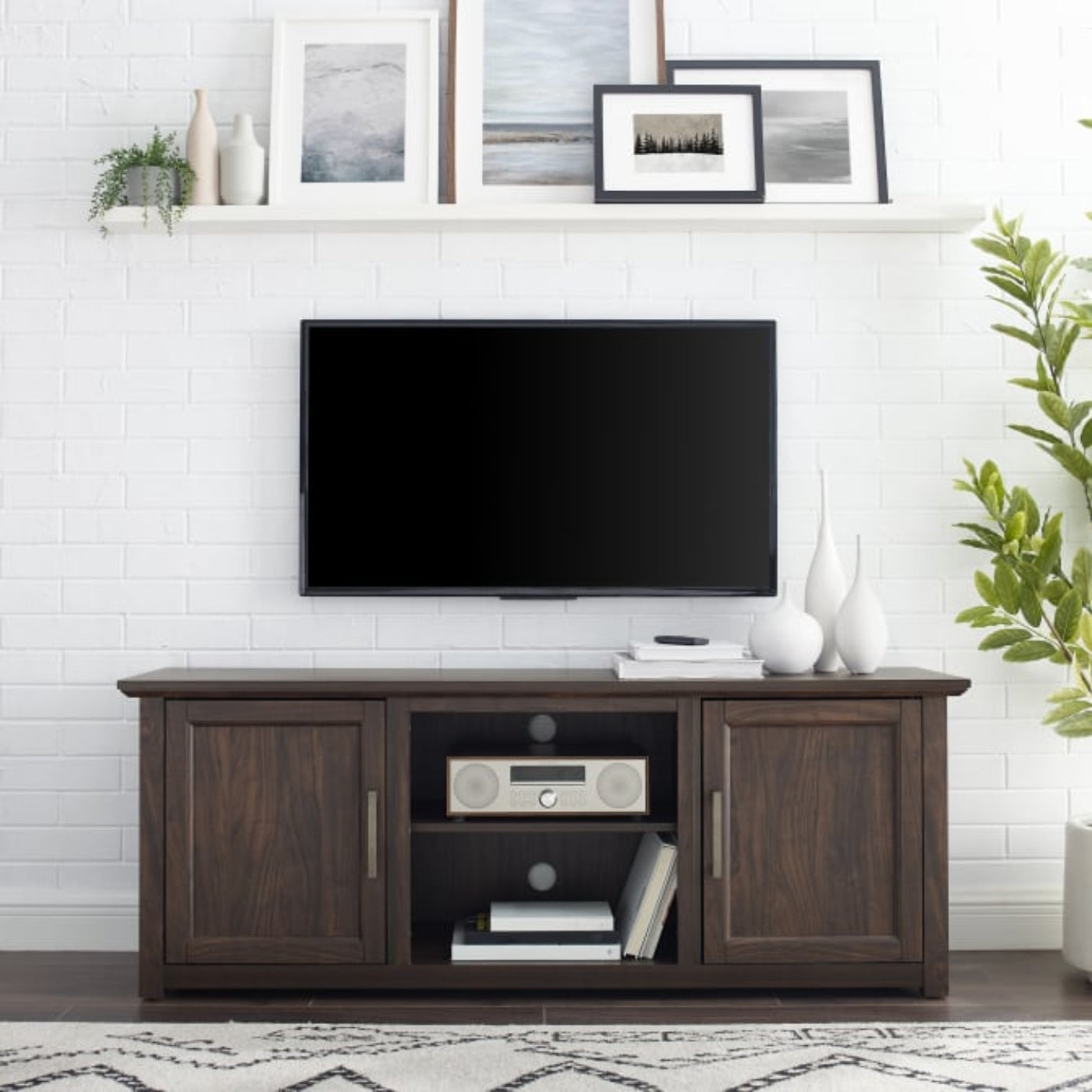 Crosley Camden 58" Low Profile Tv Stand - CF101158