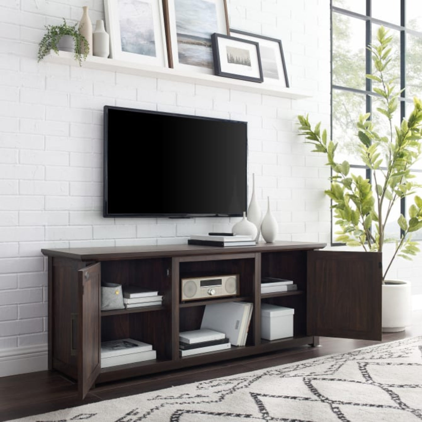 Crosley Camden 58" Low Profile Tv Stand - CF101158