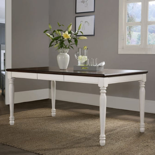 Crosley Shelby Dining Table Distressed-White - CF2002-WH