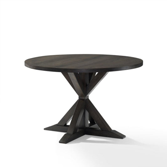 Crosley Hayden 47 Inch Round Dining Table Slate- CF2011-SL