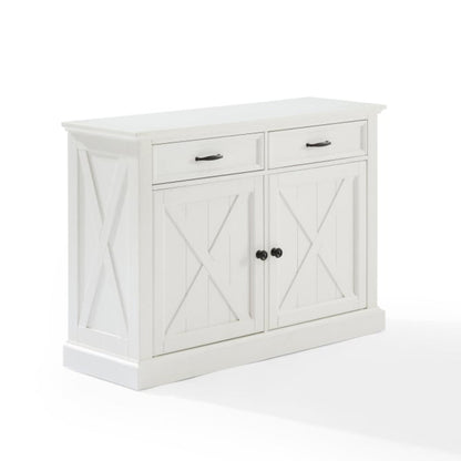 Crosley Clifton Sideboard Distressed-White - CF4210-WH
