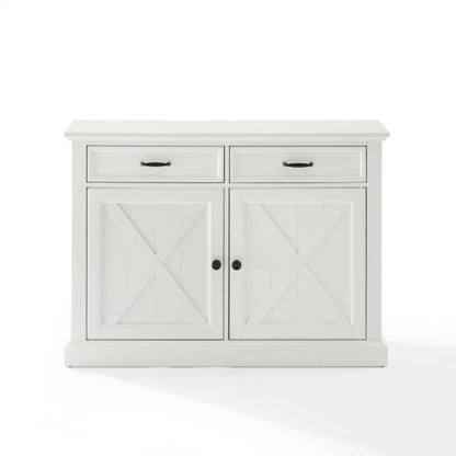 Crosley Clifton Sideboard Distressed-White - CF4210-WH