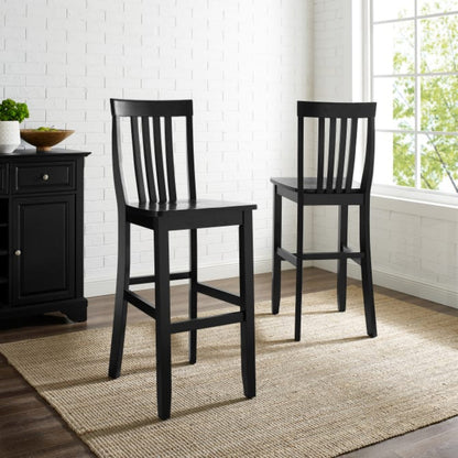 Crosley School House 18.25 Inch 2pc Bar Stool Set - CF500330