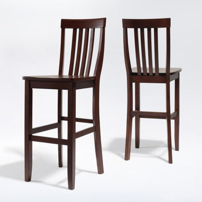 Crosley School House 18.25 Inch 2pc Bar Stool Set - CF500330