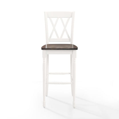 Crosley Shelby 18 Inch 2pc Bar Stool Set - CF501030-WH