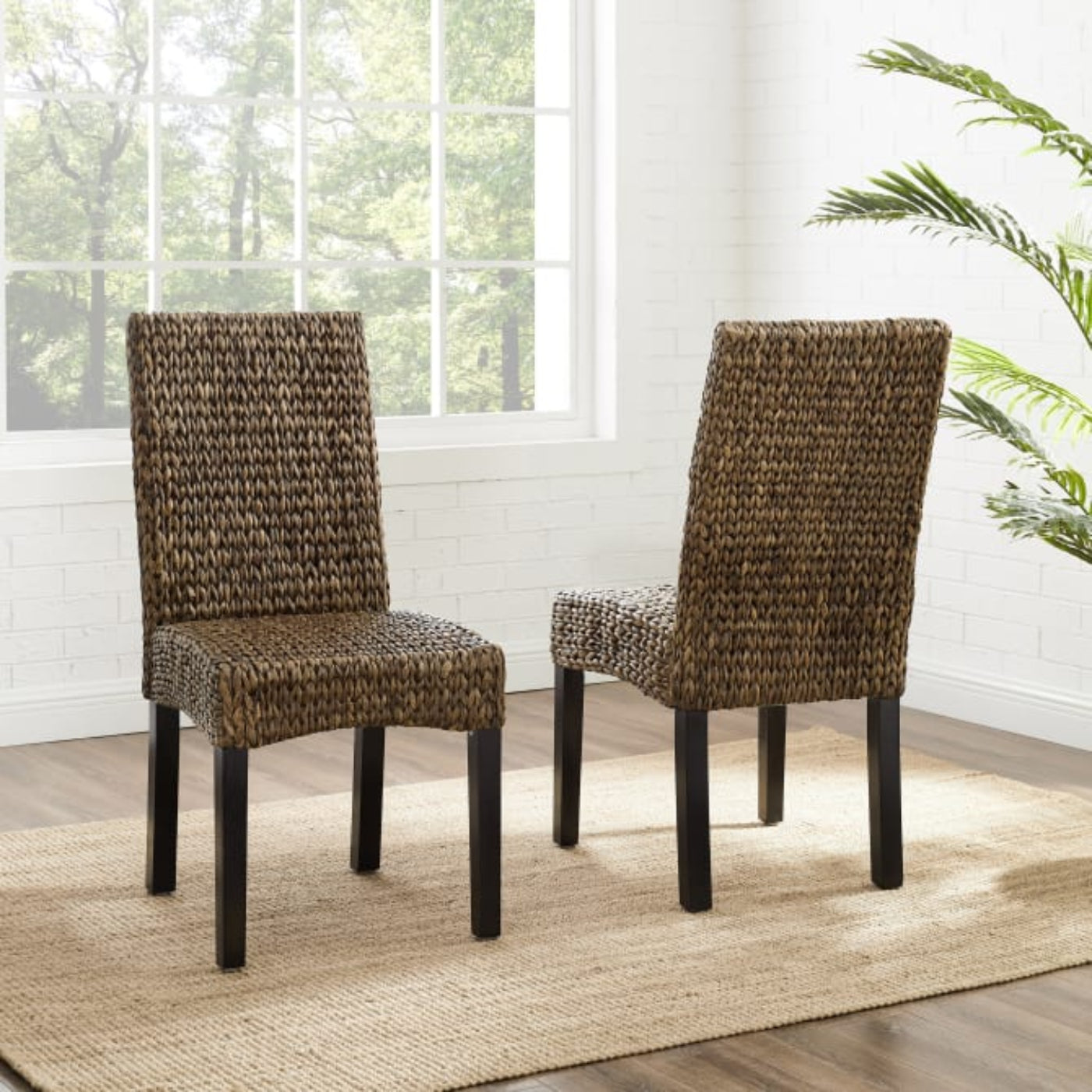 Crosley Edgewater 2pc Dining Chair Set - CF502418-SG