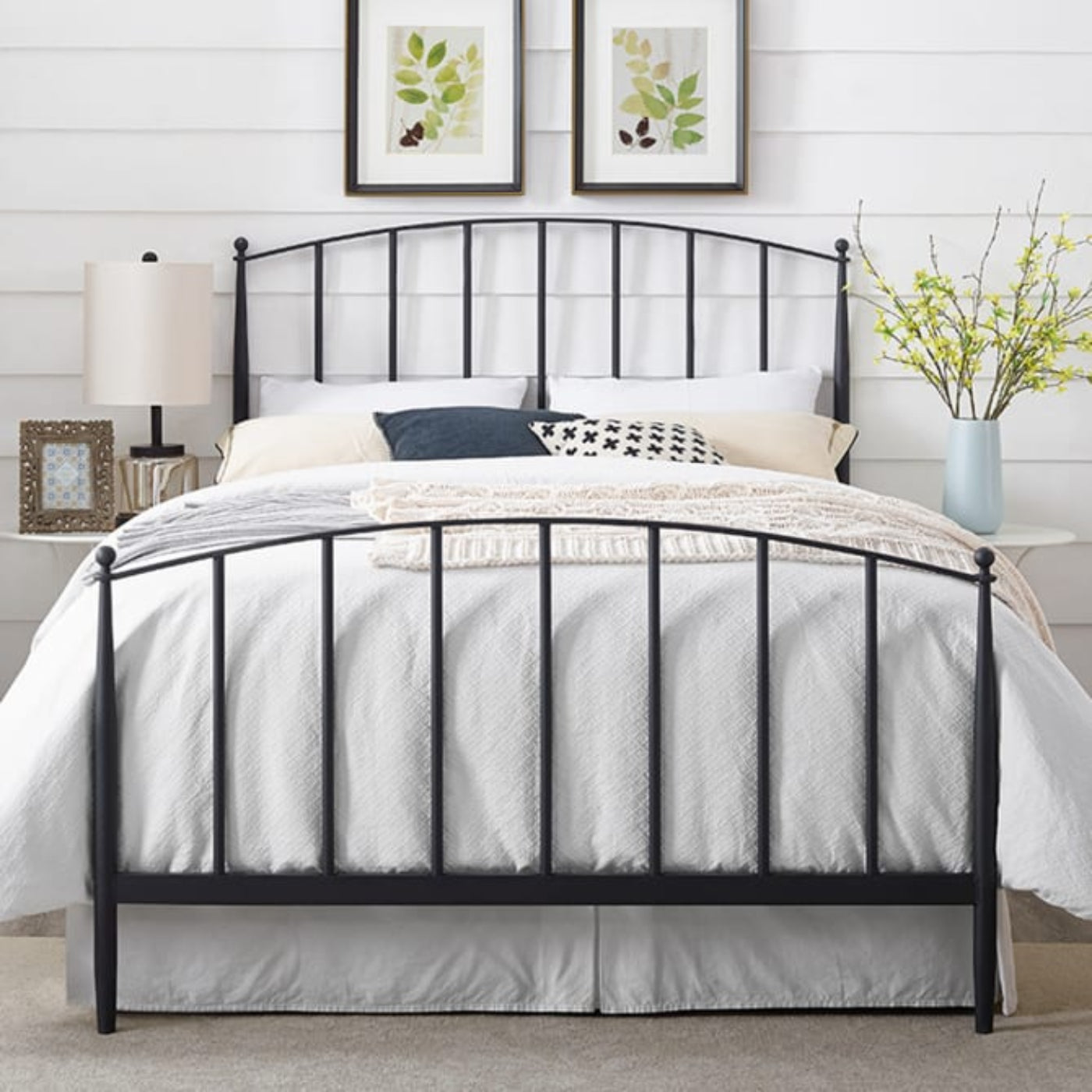 Crosley Whitney Queen Headboard And Footboard Black - CF91002-503BK