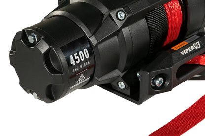 MotoAlliance Viper UTV Winch V3 Standard Spool 4500lbs New - V34500_BL