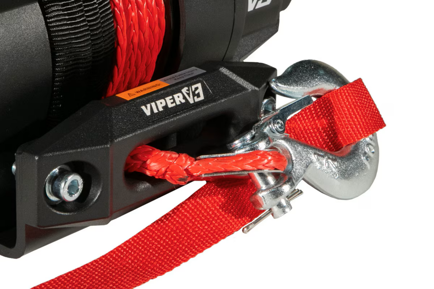 MotoAlliance Viper UTV Winch V3 Standard Spool 6000lbs New - V36000_BL