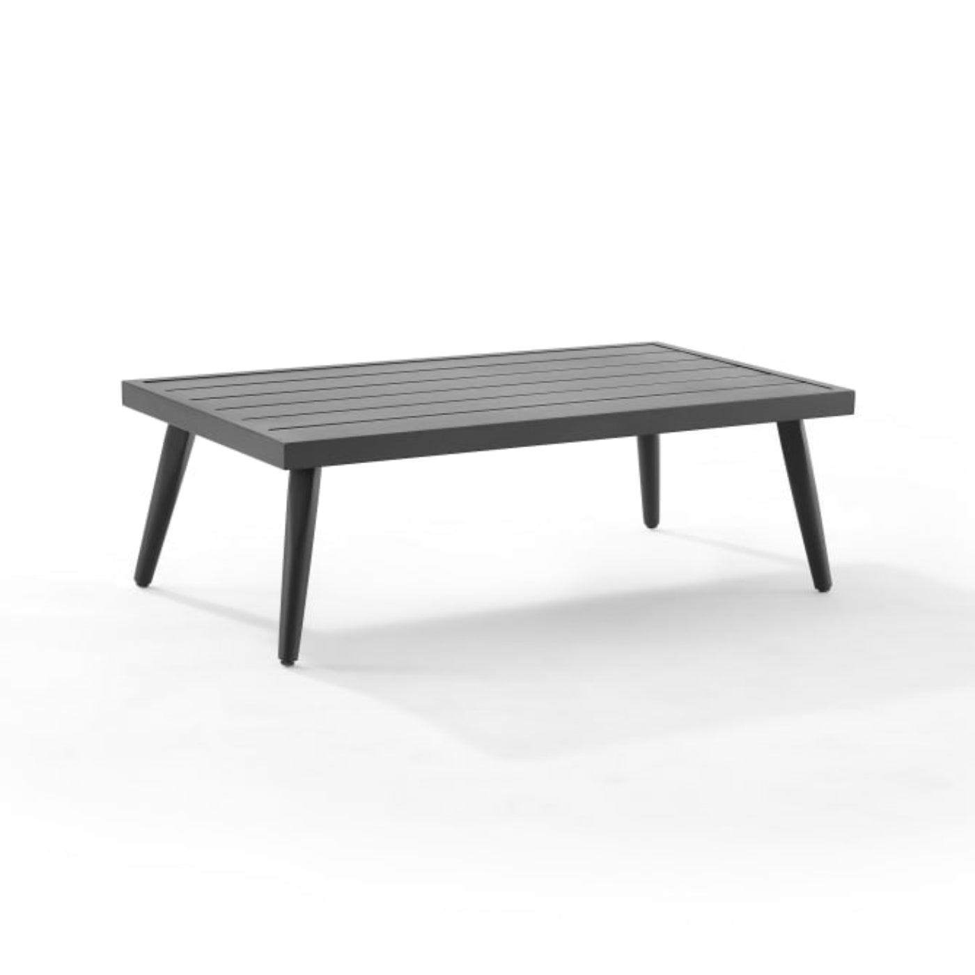 Crosley Dover 2pc Outdoor Rope Conversation Set Charcoal and Matte Black - CO7330MB-CL