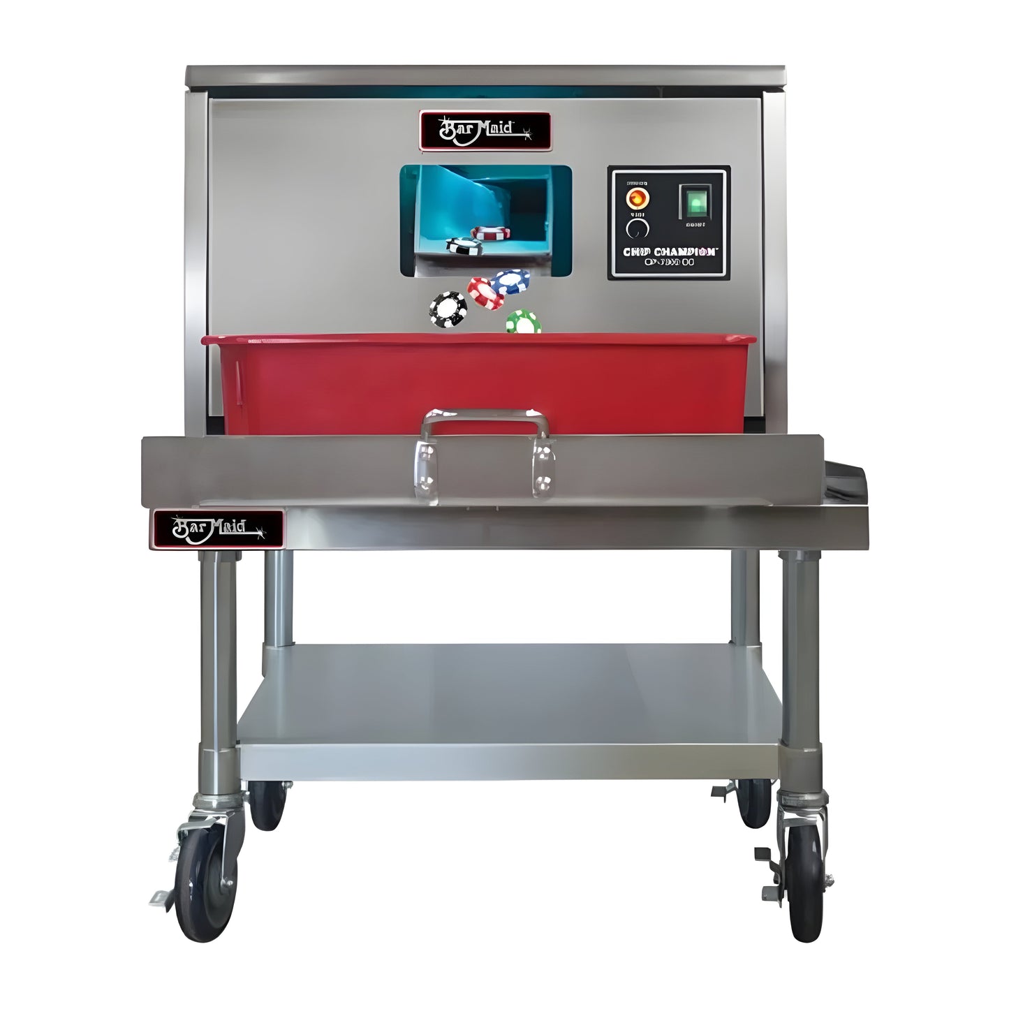 Bar Maid By Winco Bar Maid CP-7000-S Automatic Feeding Polisher For Cutlery or Casino Chips - CP-7000-S