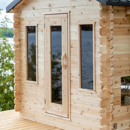 Dundalk Leisure Canadian Timber Georgian Cabin Sauna CTC88W - CTC88W-NH