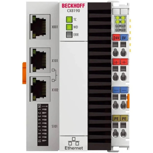 BECKHOFF Embedded PC with different Ethernet protocols - CX8190