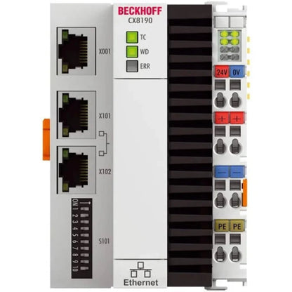 BECKHOFF Embedded PC with different Ethernet protocols - CX8190