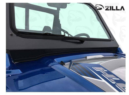 UTVZILLA Polaris RZR 570, 800, XP 900 Full Glass Windshield with Wiper (2008+) - ZL-RZ800-WS-GLS-BLK-Y
