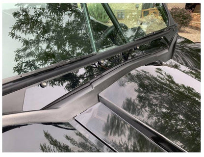 UTVZILLA Textron Wildcat XX Vented Glass Windshield with Wipers (2018-2020) - ZL-WCXX-WS-GLS-BLK-Y