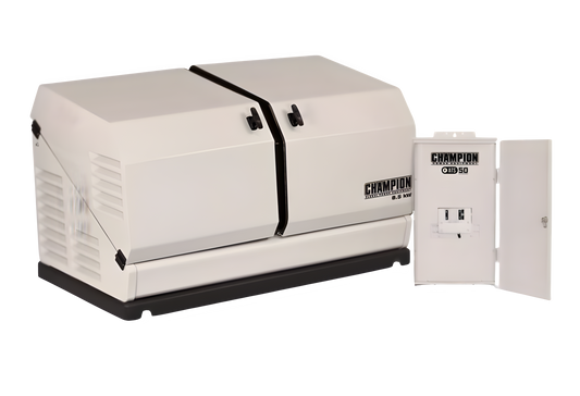 Champion 100177 8.5kW Home Standby Generator Nema 3R Transfer Switch New - 100177
