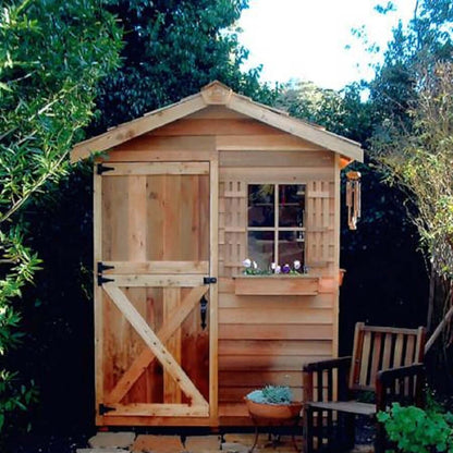 Cedarshed Gardener Small Gable Shed Kit - G66