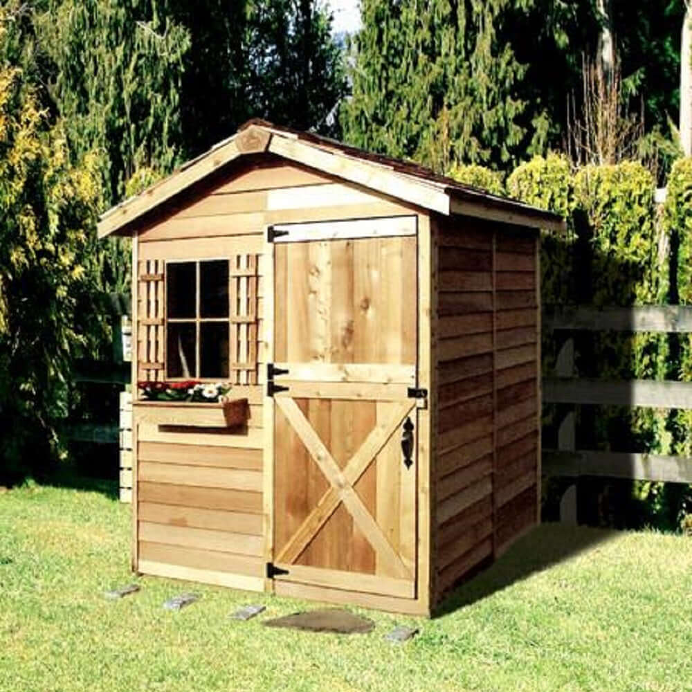 Cedarshed Gardener Small Gable Shed Kit - G66