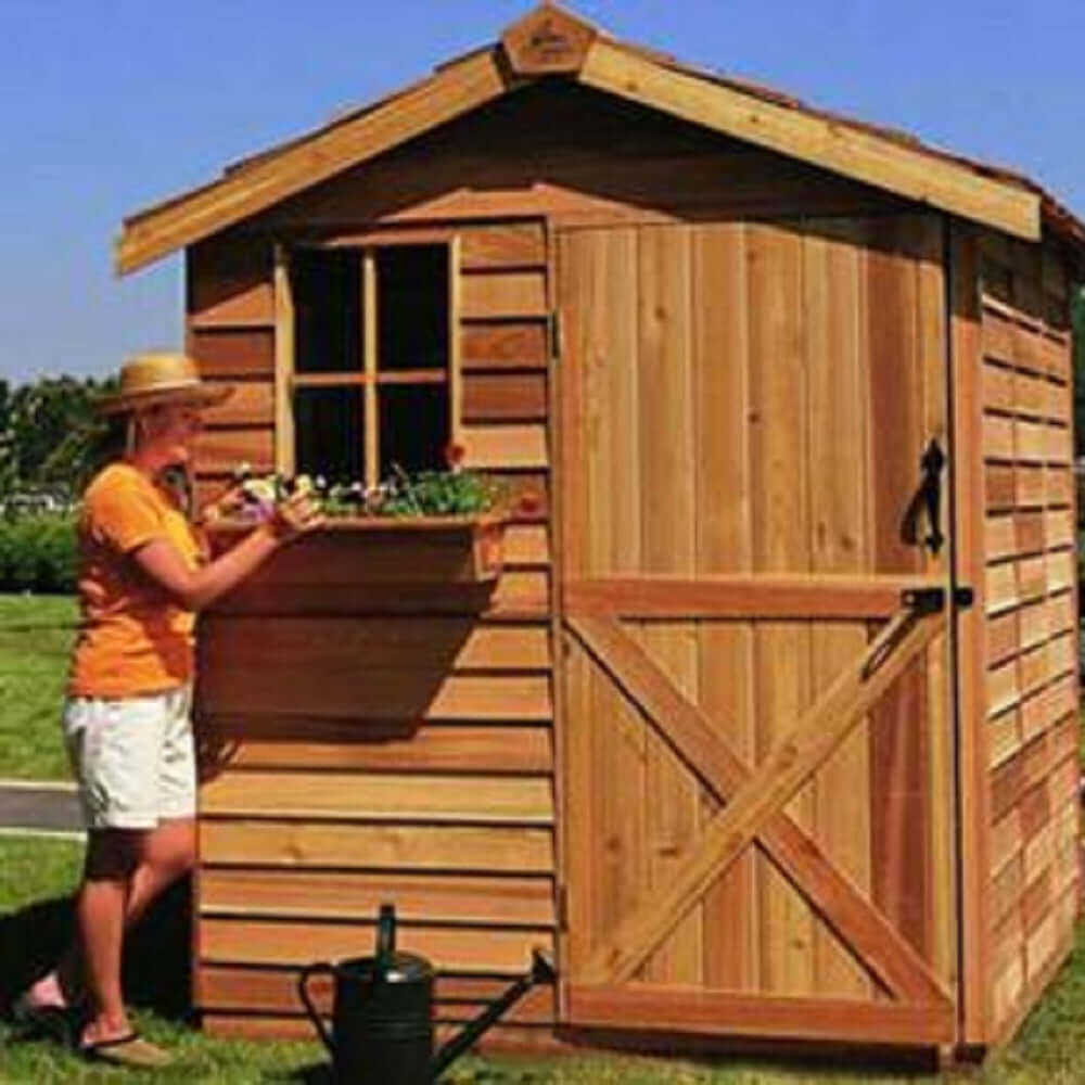 Cedarshed Gardener Small Gable Shed Kit - G66