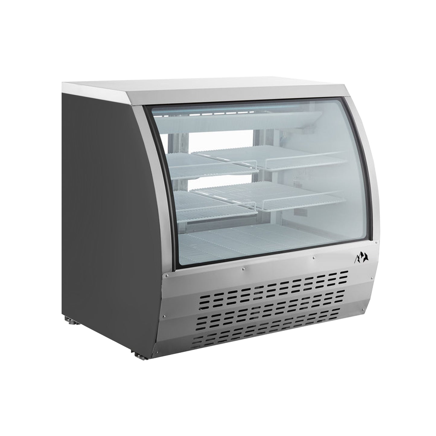 Chef AAA - DC120-HC, Commercial 47" Curved Glass Deli Case Refrigerator 18 cu.ft - DC120-HC