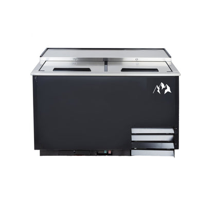 Chef AAA - GF50-HC, Commercial 50" Black Glass Froster / Plate Chiller 12.2 CU.FT - GF50-HC