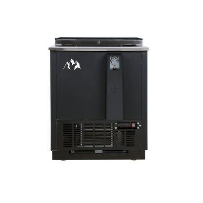 Chef AAA - HBB-25-HC, Commercial 25" Horizontal Bottle Cooler 4.5cu.ft. - HBB-25-HC